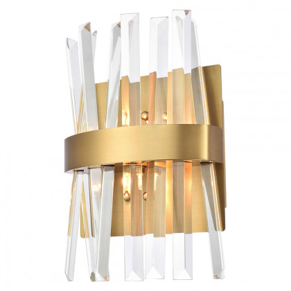 Elegant Wall Sconce - Satin Gold, L 8" (6200W8SG)
