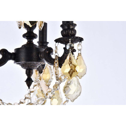 Elegant Lillie 3-Light - Dark Bronze (9103D10DB-RC)