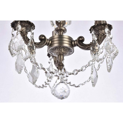 Elegant Lillie 3-Light - Pewter (9103D10PW-rc)