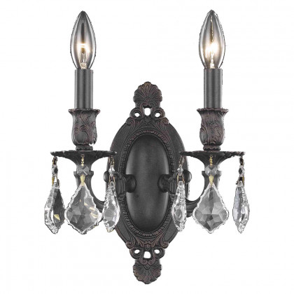 Elegant - Chateau Design 2-Light 10'' Wall Sconce