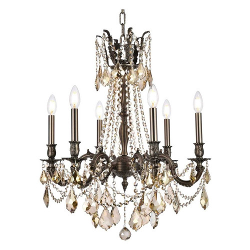 Elegant - Chateau Design 6-Light 26'' Chandelier