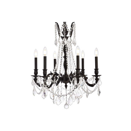 Elegant - Chateau Design 6-Light 26'' Chandelier