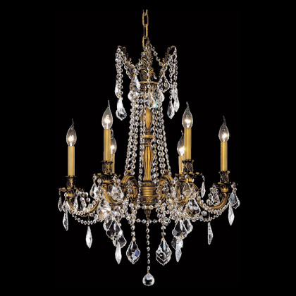 Elegant - Chateau Design 6-Light 26'' Chandelier