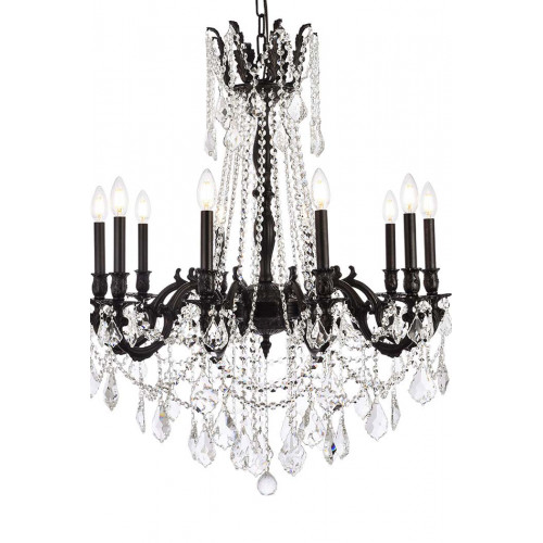 Elegant - Chateau Design 10-Light 31'' Chandelier