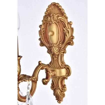 Elegant Wall Sconce - French Gold (9601W5FG-RC)