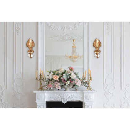 Elegant Wall Sconce - French Gold (9601W5FG-RC)