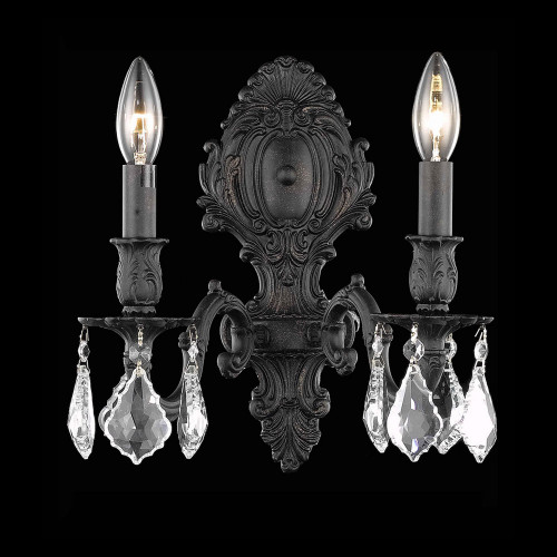 Elegant Wall Sconce - Dark Bronze (9602W10DB-RC)