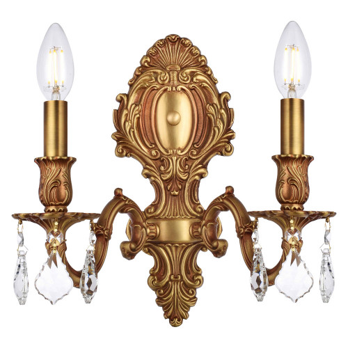 Elegant Wall Sconce - French Gold (9602W10FG-RC)