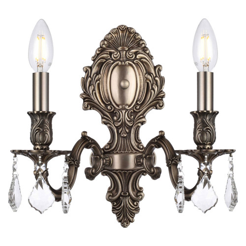 Elegant Wall Sconce - Pewter (9602W10PW-RC)