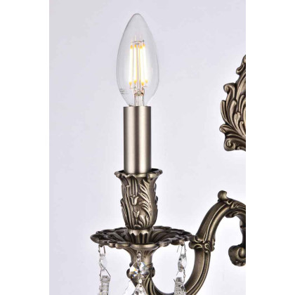 Elegant Wall Sconce - Pewter (9602W10PW-RC)