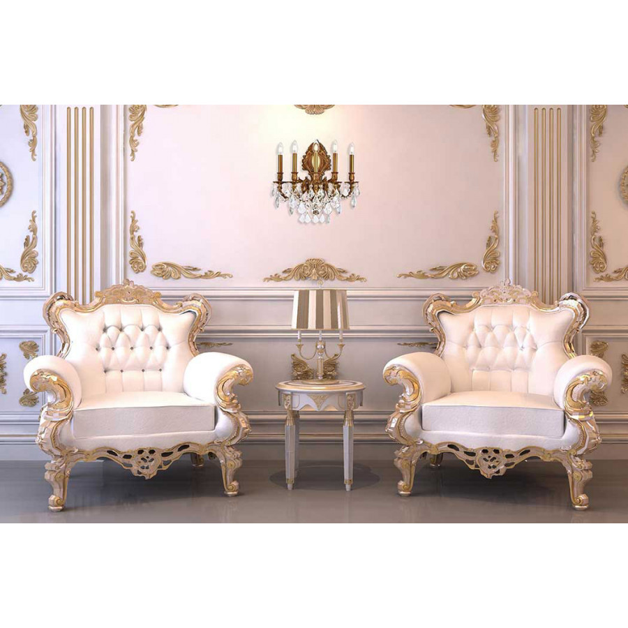 Elegant Wall Sconce - French Gold (9605W21FG-RC)