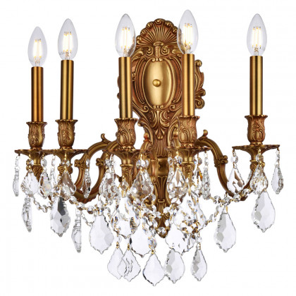 Elegant Wall Sconce - French Gold (9605W21FG-RC)