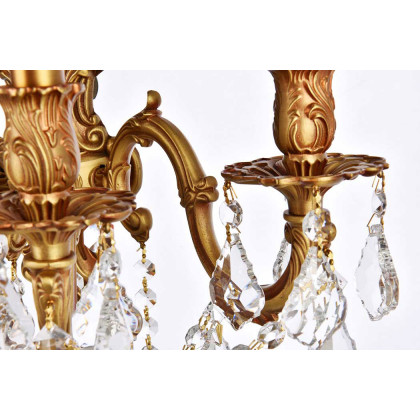 Elegant Wall Sconce - French Gold (9605W21FG-RC)