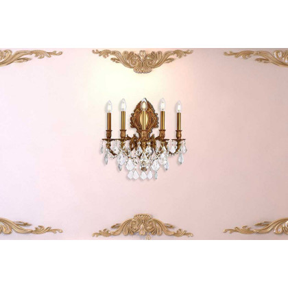 Elegant Wall Sconce - French Gold (9605W21FG-RC)