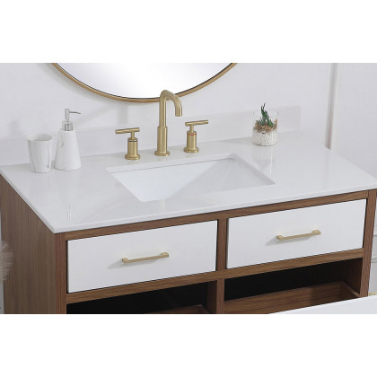 Elegant Backsplash - White, D 40" (BS1040VW)