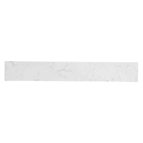 Elegant Backsplash - White Marble, D 30" (BS1130CW)