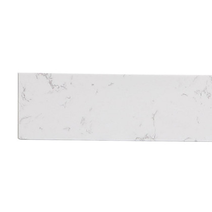 Elegant Backsplash - White Marble, D 30" (BS1130CW)