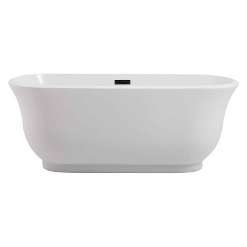 Elegant Bathtub - White, D 59" (BT10259GW)