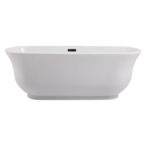 Elegant Bathtub - White, D 67" (BT10267GW)