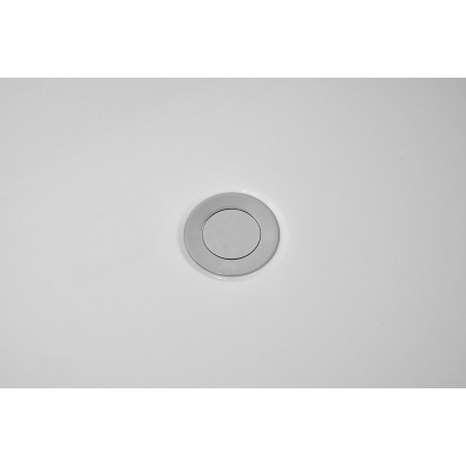 Elegant Soaking Double Slipper Bathtub - White, D 54" (BT10354GW)