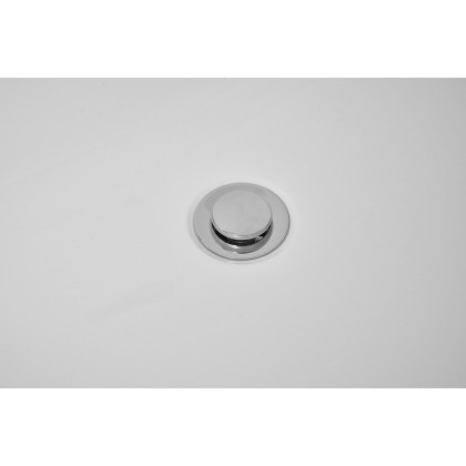 Elegant Soaking Double Slipper Bathtub - White, D 54" (BT10354GW)