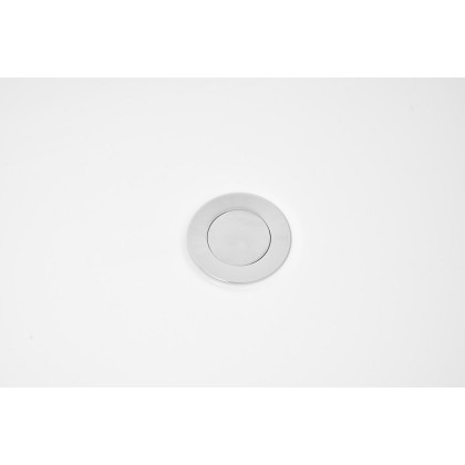 Elegant Soaking Double Slipper Bathtub - White, D 72" (BT10372GW)