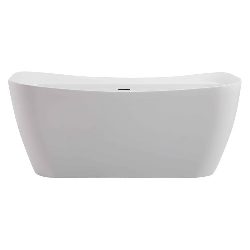 Elegant Bathtub - White, D 59" (BT10459GW)