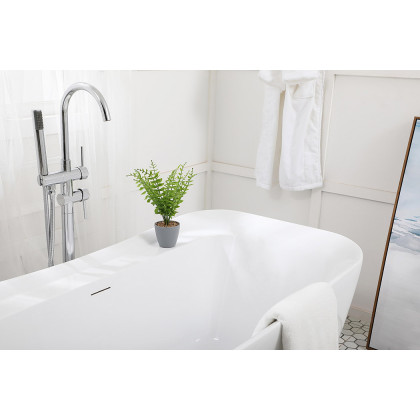 Elegant Bathtub - White, D 59" (BT10459GW)
