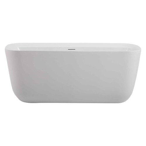 Elegant Bathtub - White, D 59" (BT10559GW)