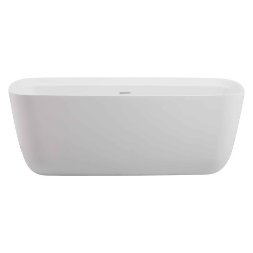 Elegant Bathtub - White, D 67" (BT10567GW)