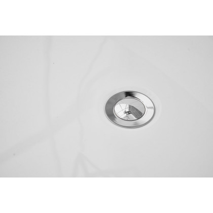 Elegant Soaking Roll Top Bathtub - White, D 67" (BT10767GW)