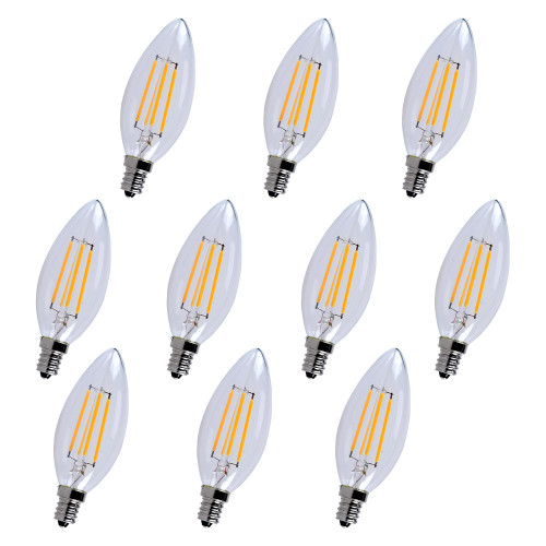 Elegant Light Bulbs - 2700K, 4 W (E12LED101-10PK)