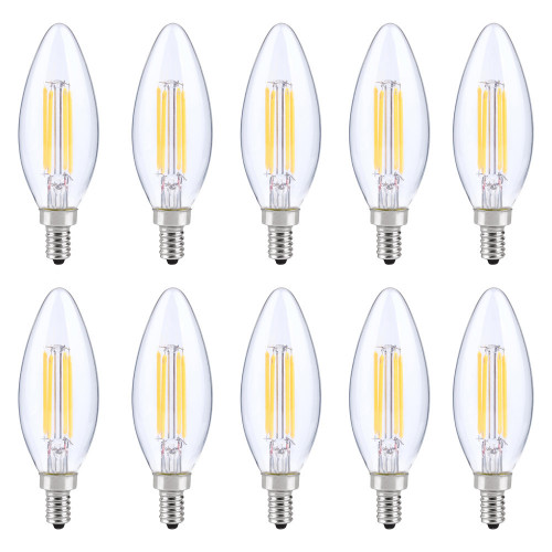 Elegant Light Bulbs - 2700K, 6 W (E12LED105-10PK)
