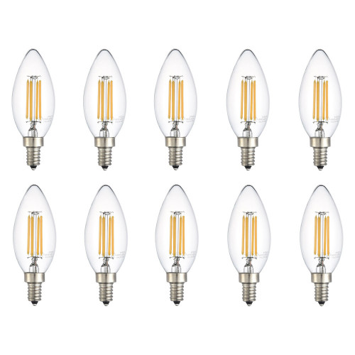 Elegant Light Bulbs - 3000K, 6 W (E12LED115-10PK)
