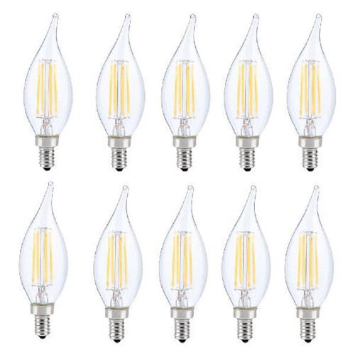 Elegant Light Bulbs - 3000K, 6 W (E12LED116-10PK)