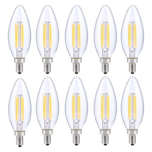 Elegant Light Bulbs - 5000K, 6 W (E12LED125-10PK)