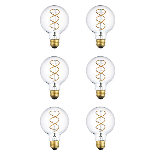Elegant Light Bulbs - 3000K (G25LED102-6PK)