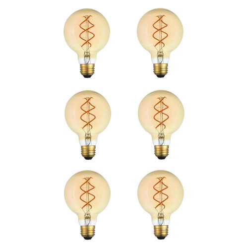 Elegant Light Bulbs - 2000K (G25LED302-6PK)