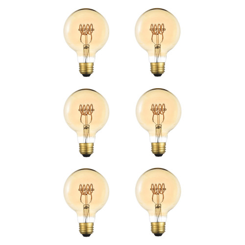 Elegant Light Bulbs - 2000K (G25LED303-6PK)