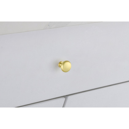 Elegant Cadon Cabinet Knob, Set of 10 - Brushed Gold (KB2002-GD-10PK)