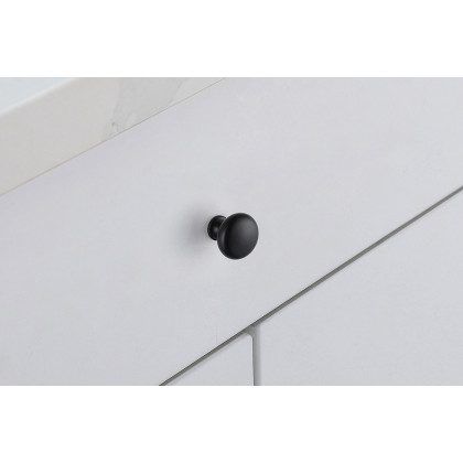 Elegant Cadon Cabinet Knob, Set of 10 - Matte Black (KB2002-MB-10PK)