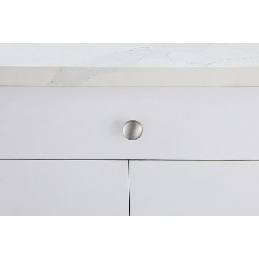 Elegant Cadon Cabinet Knob, Set of 10 - Brushed Nickel (KB2002-NK-10PK)