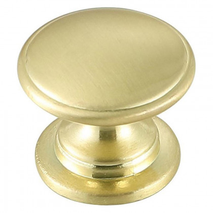Elegant Cadon Cabinet Knob, Set of 10 - Brushed Gold (KB2004-GD-10PK)