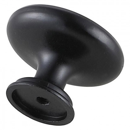 Elegant Cadon Cabinet Knob, Set of 10 - Matte Black (KB2006-MB-10PK)