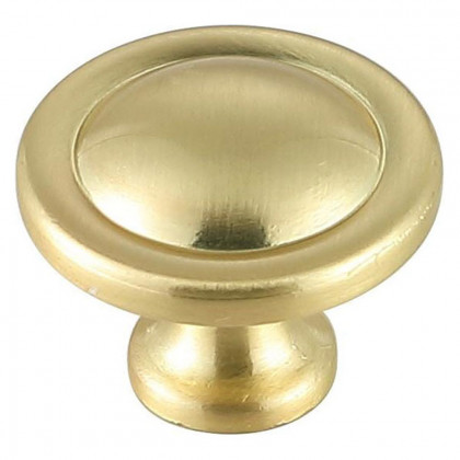 Elegant Cadon Cabinet Knob, Set of 10 - Brushed Gold (KB2007-GD-10PK)