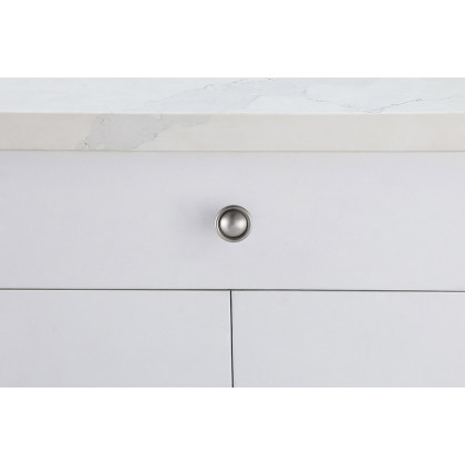 Elegant Cadon Cabinet Knob, Set of 10 - Brushed Nickel (KB2008-NK-10PK)