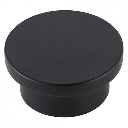 Elegant Cadon Cabinet Knob, Set of 10 - Matte Black (KB2009-MB-10PK)