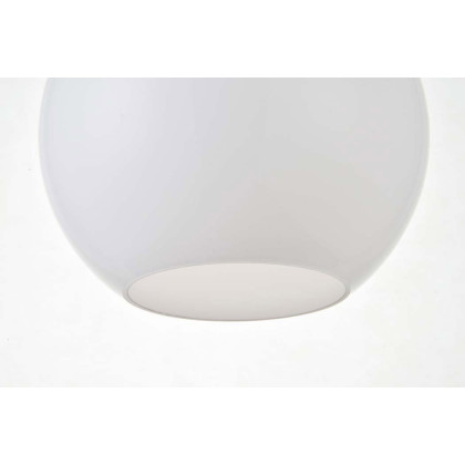 Elegant Baxter 1-Light Pendant - Brass, L 7.9" (LD2207BR)