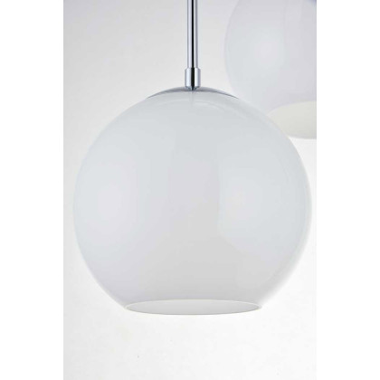 Elegant Baxter 3-Light Pendant - Chrome, L 18.1" (LD2209C)