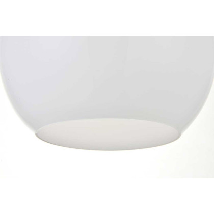 Elegant Baxter 1-Light Pendant - Black, L 9.8" (LD2213BK)